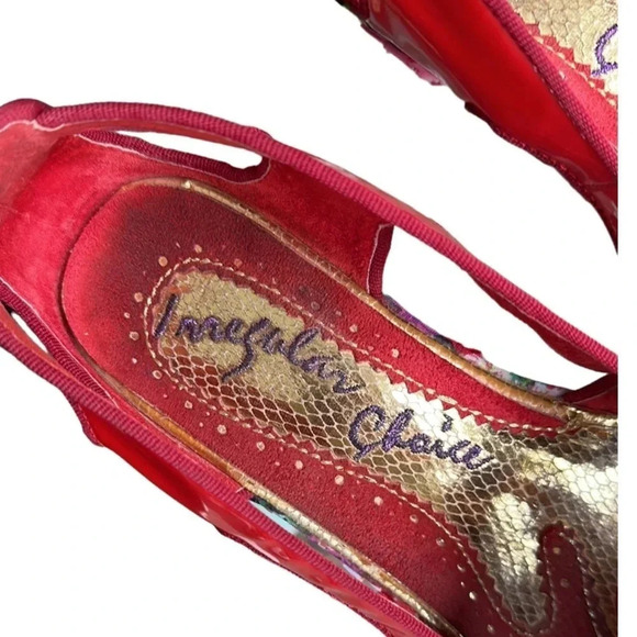 Irregular Choice Chunky Heel Platform Wedge Sandals Women’s Size 9.5 - Picture 9 of 13